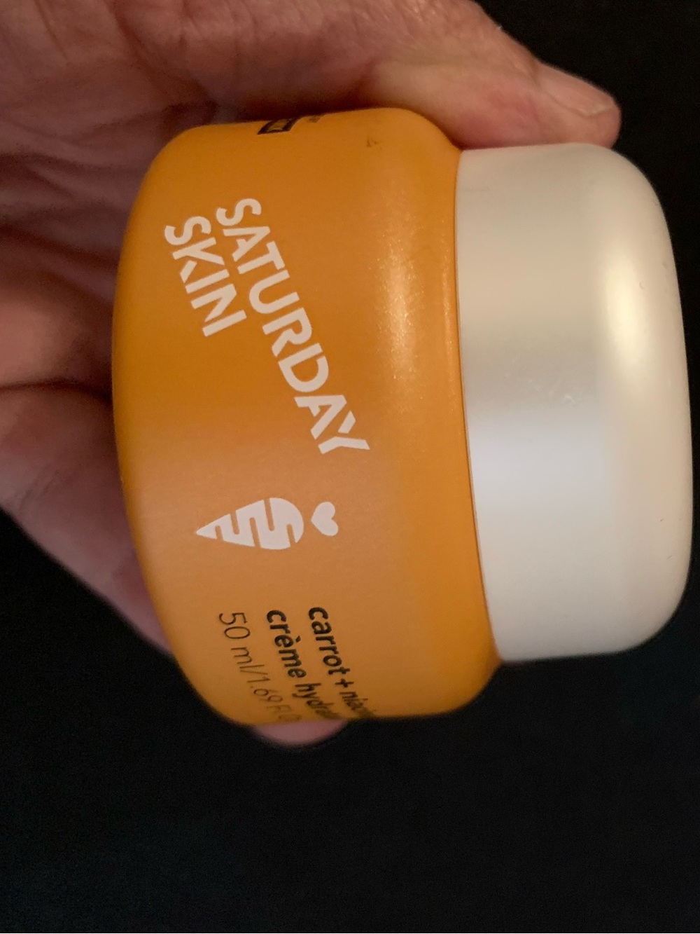 Saturday Skin Carrot + Hyaluronic Cream Gel - Orange & White